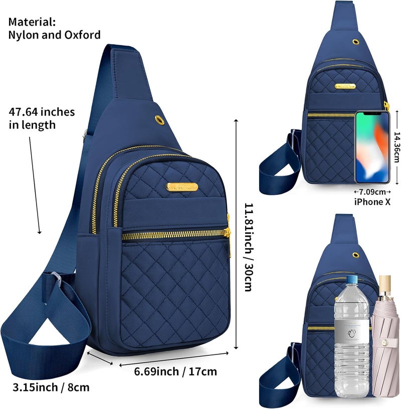 Aisijimo Store Small Sling Bag For Women Men Casual Crossbody Sling Backpack | Small, Casual, Crossbody, Small, Casual, Crossbody - Image 2